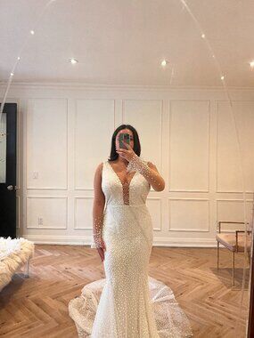 WEDDING DRESS - Atelier Pronovias, constellation gown